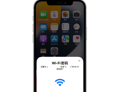 阳江镇苹果15维修店分享iPhone15如何共享Wi-Fi密码 